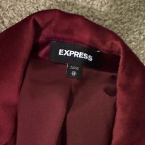 XS Maroon Express Blazer